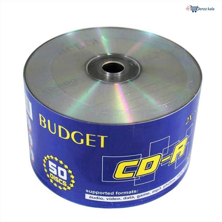 CD خام باجت BUDGET بسته ۵۰ عددی